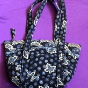 Vera Bradley Retired Blue Coin Sling Purse NWT